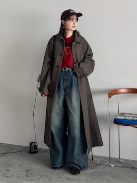 「アイテム（アクセサリー）」を使った、pearn0さん（レディース・160cm）の冬コーディネート