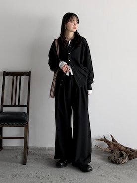 「アイテム（トップス）」を使った、pearn0さん（レディース・160cm）の春コーディネート