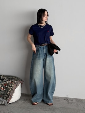 「MM6 Maison Margiela（ｴﾑｴﾑｼｯｸｽ ﾒｿﾞﾝ ﾏﾙｼﾞｪﾗ）のアイテム」を使った、pearn0さん（レディース・160cm）の夏コーディネート