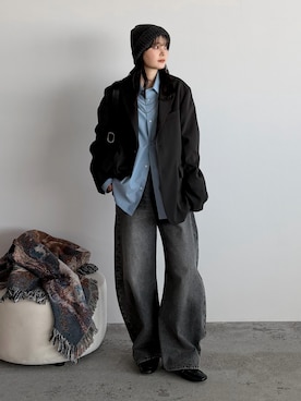 pearn0さん（レディース・160cm）の冬コーディネート