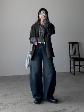 「アイテム（フォーマルスーツ/小物）」を使った、pearn0さん（レディース・160cm）の春コーディネート