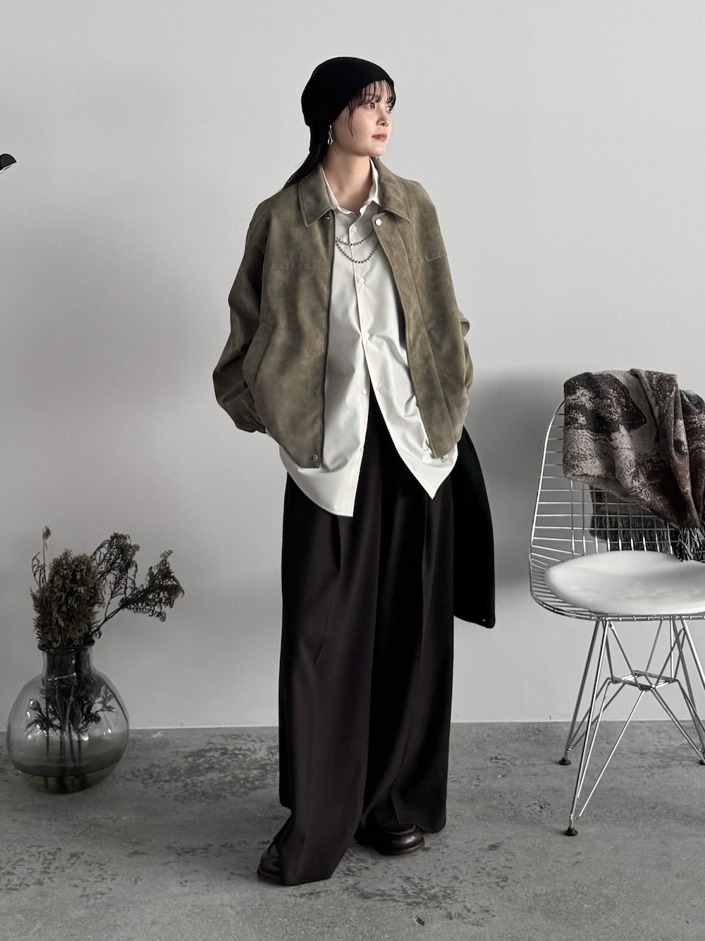 pearn0｜WYM LIDNMのスラックスを使ったコーディネート - WEAR