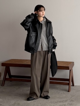 HIGH TWIST PE DOUBLE SUITを使った人気ファッションコーディネート - WEAR