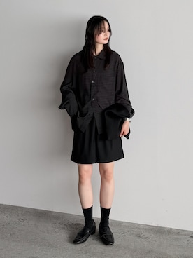 「MM6 Maison Margiela（ｴﾑｴﾑｼｯｸｽ ﾒｿﾞﾝ ﾏﾙｼﾞｪﾗ）のアイテム」を使った、pearn0さん（レディース・160cm）の春コーディネート