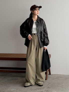 pearn0さん（レディース・160cm）の冬コーディネート