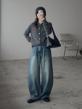 「アイテム（バッグ）」を使った、pearn0さん（レディース・160cm）の春コーディネート