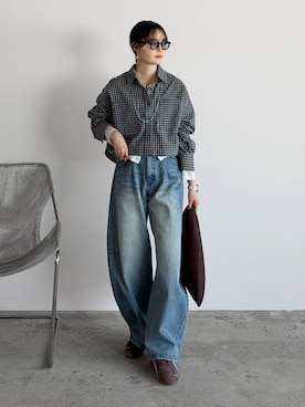 「feepur（フェピュール）のアイテム」を使った、pearn0さん（レディース・160cm）の冬コーディネート