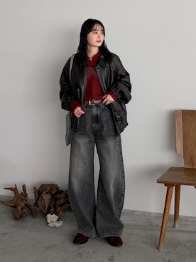 pearn0さん（レディース・160cm）の冬コーディネート