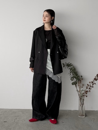 「TODAYFUL(トゥデイフル)のSoft Fraise Tops(Tシャツ/カットソー)」を使った、pearn0さん(レディース・160cm)の秋コーディネート