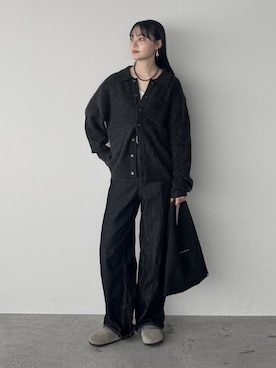 「アイテム（サンダル）」を使った、pearn0さん（レディース・160cm）の秋コーディネート