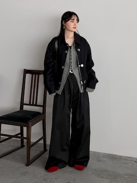 pearn0さん（レディース・160cm）の冬コーディネート