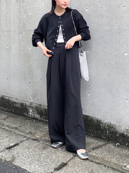 pearn0����̃J�[�f�B�K��/�{�����u�O��2WAY �X�i�b�v�{�^���J�[�f�B�K���iRiberry�b���x���[�j�v���g�����R�[�f�B�l�[�g
