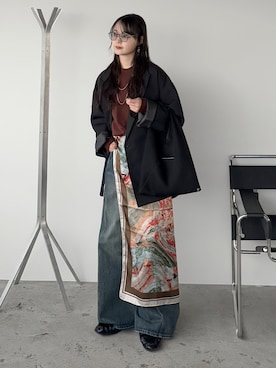 「アイテム（財布/小物）」を使った、pearn0さん（レディース・160cm）の秋コーディネート