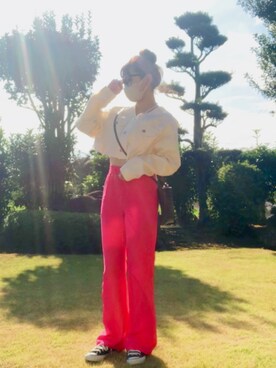 「oneway glamorous（ワンウェイグラマラス）のアイテム」を使った、ゆきさん（レディース・162cm）の秋コーディネート