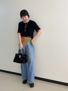 「アイテム（アクセサリー）」を使った、nol iwaoさん（レディース・163cm・20代）の夏コーディネート