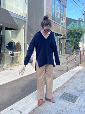 nol iwaoさん（レディース・163cm）の冬コーディネート