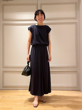 「NOLLEY’S（ノーリーズ）のアイテム」を使った、nol iwaoさん（レディース・163cm）の夏コーディネート