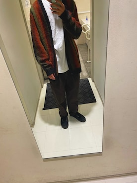 「NOAH（ノア）のアイテム（シューズ）」を使った、まいきー！さん（メンズ・174cm）の秋コーディネート
