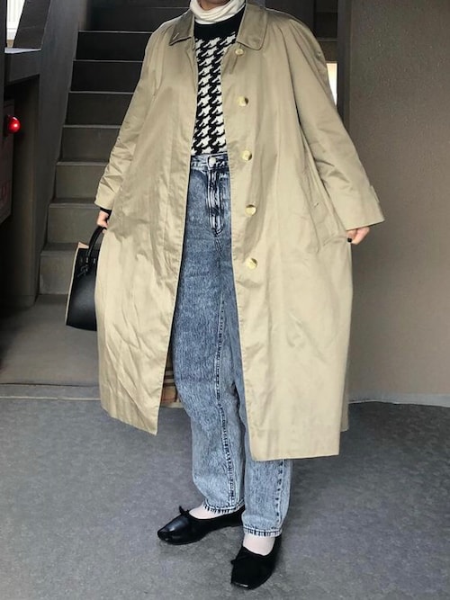 Burberry ノーカラー コート BURBERRY BLUELABEL ノーカラーコート 黒 36 S BURBERRY BLUELABEL