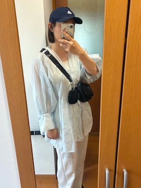 「Kastane（カスタネ）のアイテム（トップス）」を使った、mako19さん（レディース・166cm）の春コーディネート