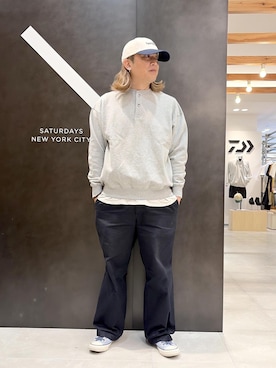 「Saturdays NYC（サタデーズ ニューヨークシティ ）のアイテム」を使った、johnnymonroeさん（メンズ・170cm）の秋コーディネート
