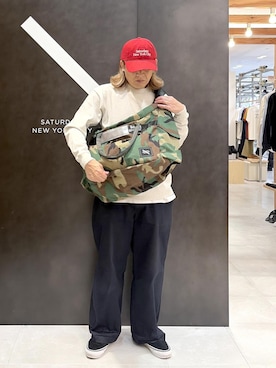 「Saturdays NYC（サタデーズ ニューヨークシティ ）のアイテム」を使った、johnnymonroeさん（メンズ・170cm）の秋コーディネート