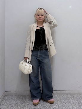 リミさん(レディース・155cm)の春コーディネート