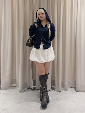 「FREE'S MART（フリーズマート）のアイテム（バッグ）」を使った、 リミさん（レディース・155cm）の秋コーディネート