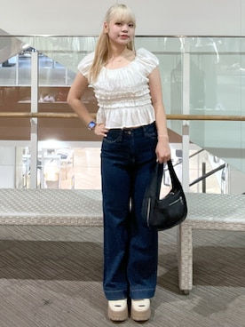 リミさん(レディース・155cm)の夏コーディネート