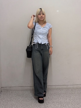 リミさん(レディース・155cm)の夏コーディネート