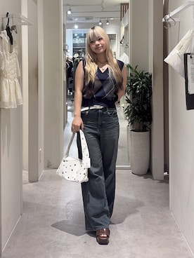 リミさん(レディース・155cm)の夏コーディネート