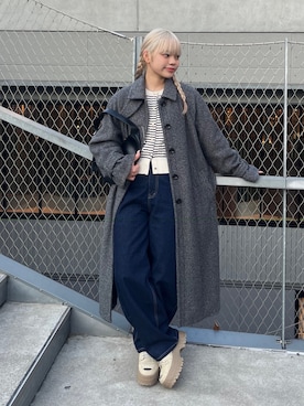 「アイテム（ハンドバッグ）」を使った、 リミさん（レディース・155cm・20代）の秋コーディネート