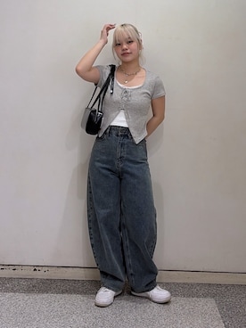 リミさん(レディース・155cm)の春コーディネート