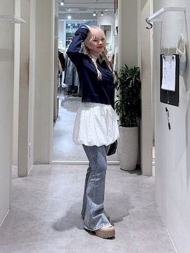 リミさん(レディース・155cm)の春コーディネート