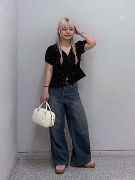 リミさん(レディース・155cm)の春コーディネート
