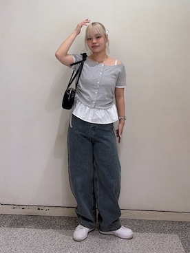 リミさん(レディース・155cm)の春コーディネート