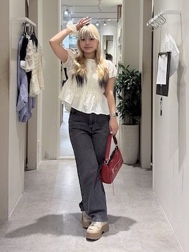 リミさん(レディース・155cm)の夏コーディネート