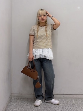 リミさん(レディース・155cm)の夏コーディネート