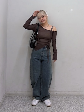 リミさん(レディース・155cm)の春コーディネート