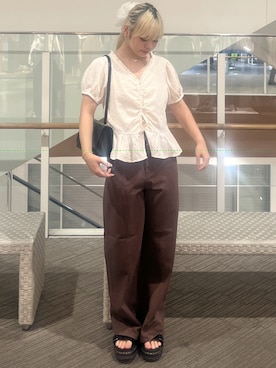 リミさん(レディース・155cm)の夏コーディネート