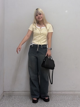 「FREE'S MART（フリーズマート）のアイテム」を使った、 リミさん（レディース・155cm）の夏コーディネート