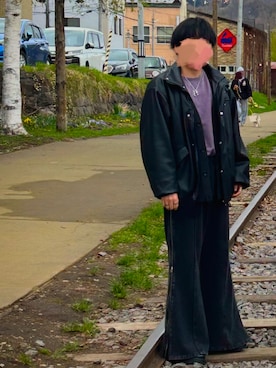 oneさん（メンズ・172cm）の冬コーディネート