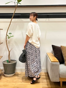 kannanomさん（レディース・155cm）の夏コーディネート