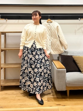 kannanomさん（レディース・155cm）の冬コーディネート