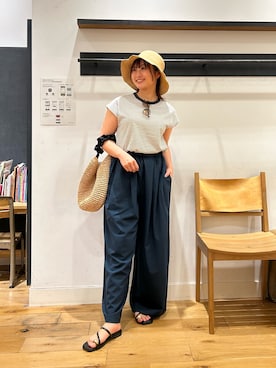 kannanomさん(レディース・155cm)の夏コーディネート