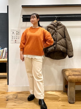 「doors」｜「アイテム（ジャケット/アウター）」を使った、kannanomさん（レディース・155cm）の冬コーディネート