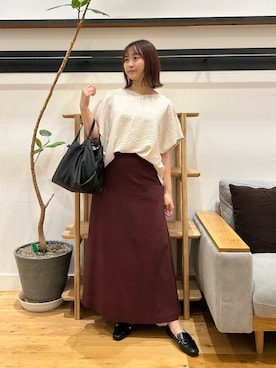「ストレート×イエベ」｜kannanomさん（レディース・155cm）の夏コーディネート