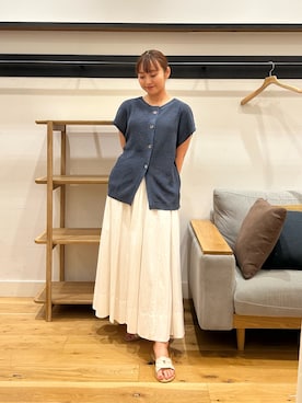 kannanomさん(レディース・155cm)の夏コーディネート