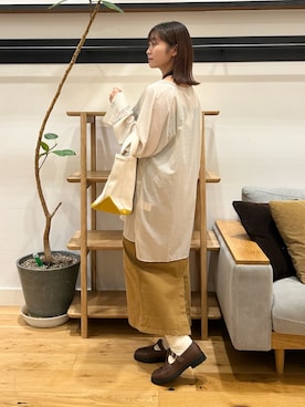 「ロングスカート」｜kannanomさん（レディース・155cm・20代）の秋コーディネート