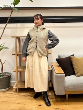 「FORK&SPOON」｜kannanomさん（レディース・155cm）の秋コーディネート